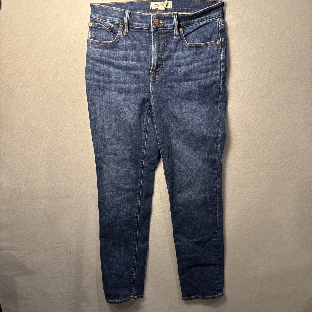 Madewell Jeans 26 Blue Curvy The Mid Rise Perfect Vintage Stretch Women's